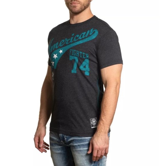 AMERICAN FIGHTER Men's T-Shirt S/S REED TEE - Picture 8 of 9